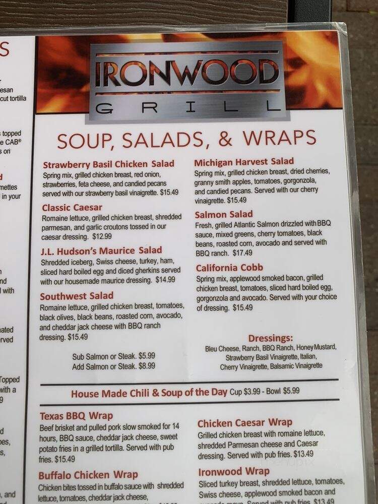 Ironwood Grill - Plymouth, MI