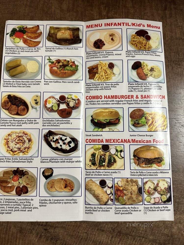El Zipote - Pico Rivera, CA menu_pic