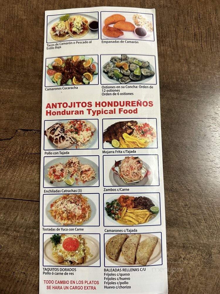 El Zipote - Pico Rivera, CA menu_pic