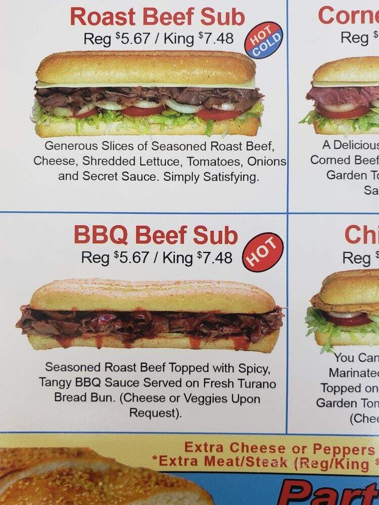 Midway Sub 1 - Chicago, IL menu_pic