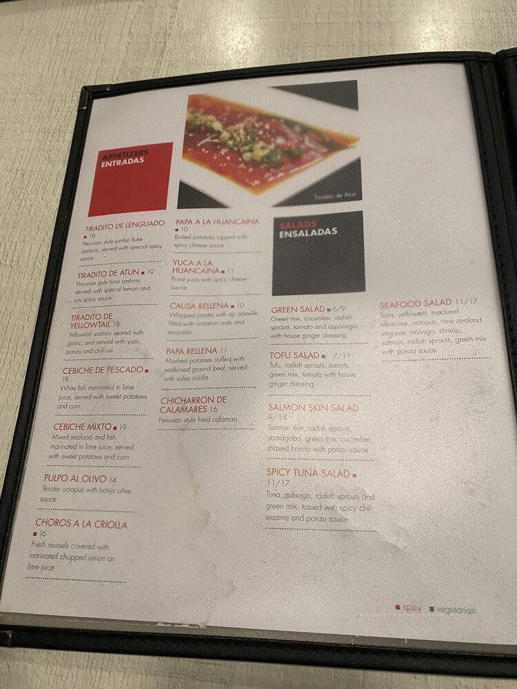 Kotosh - Lomita, CA menu_pic