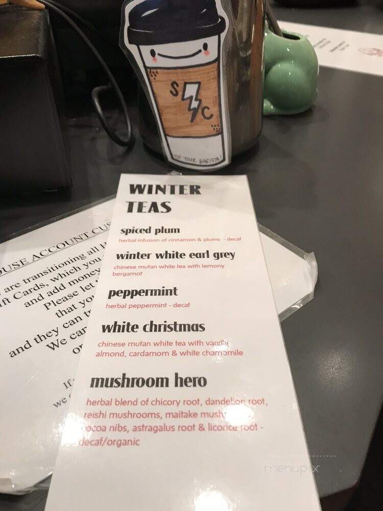 Sidewinder Coffee & Tea - Cincinnati, OH menu_pic