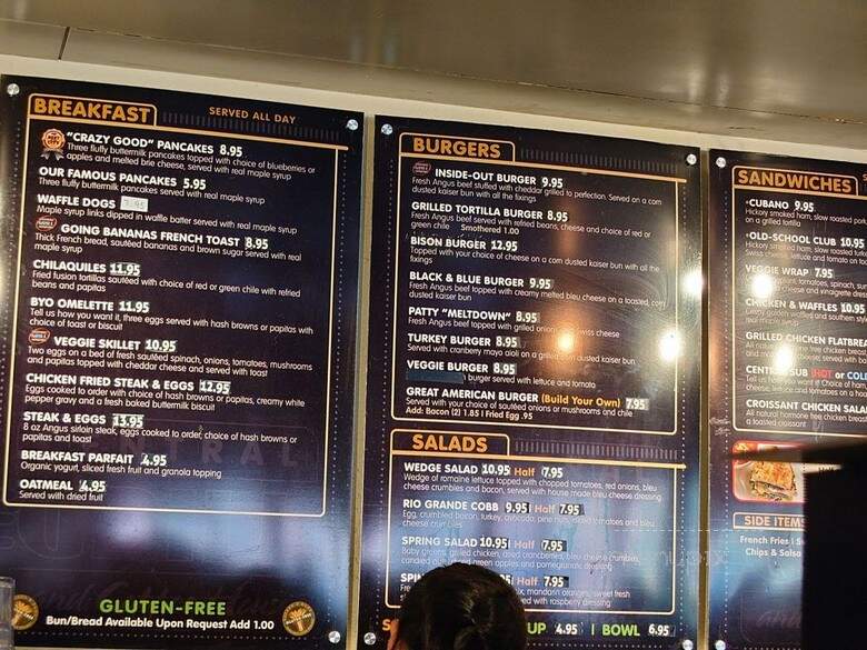 Blue Mesa Cafe - Albuquerque, NM menu_pic