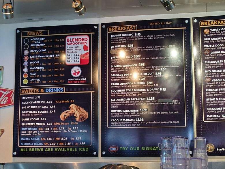 Blue Mesa Cafe - Albuquerque, NM menu_pic