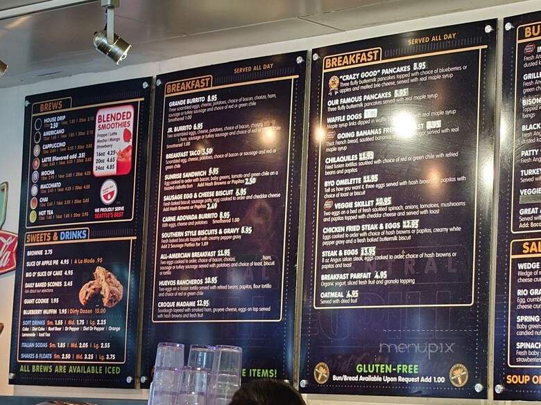 Blue Mesa Cafe - Albuquerque, NM menu_pic