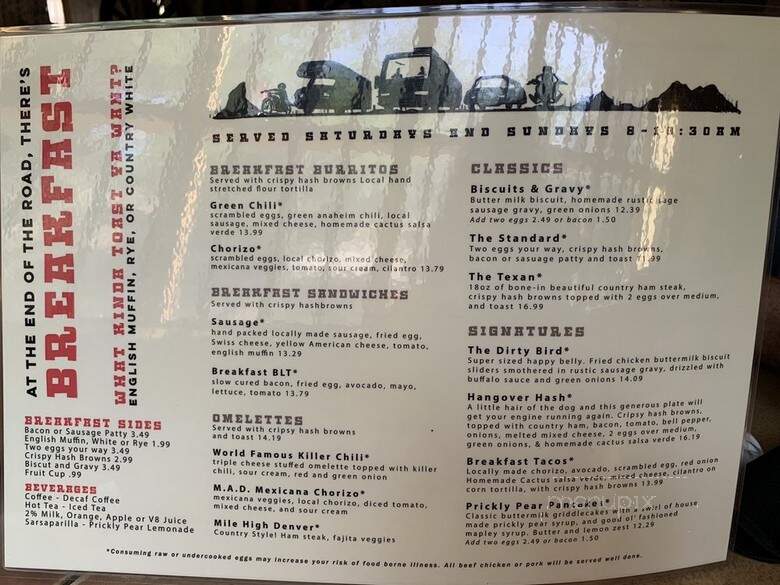 Flat Tortilla Restaurant - Buckeye, AZ menu_pic