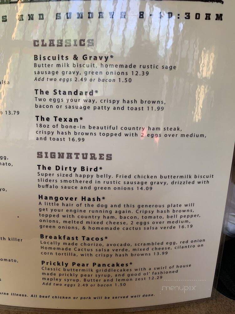 Flat Tortilla Restaurant - Buckeye, AZ menu_pic