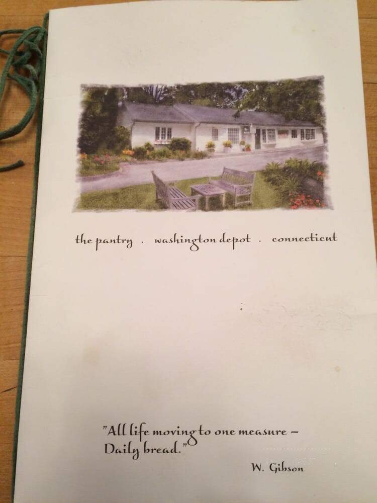 Pantry - Washington Depot, CT menu_pic