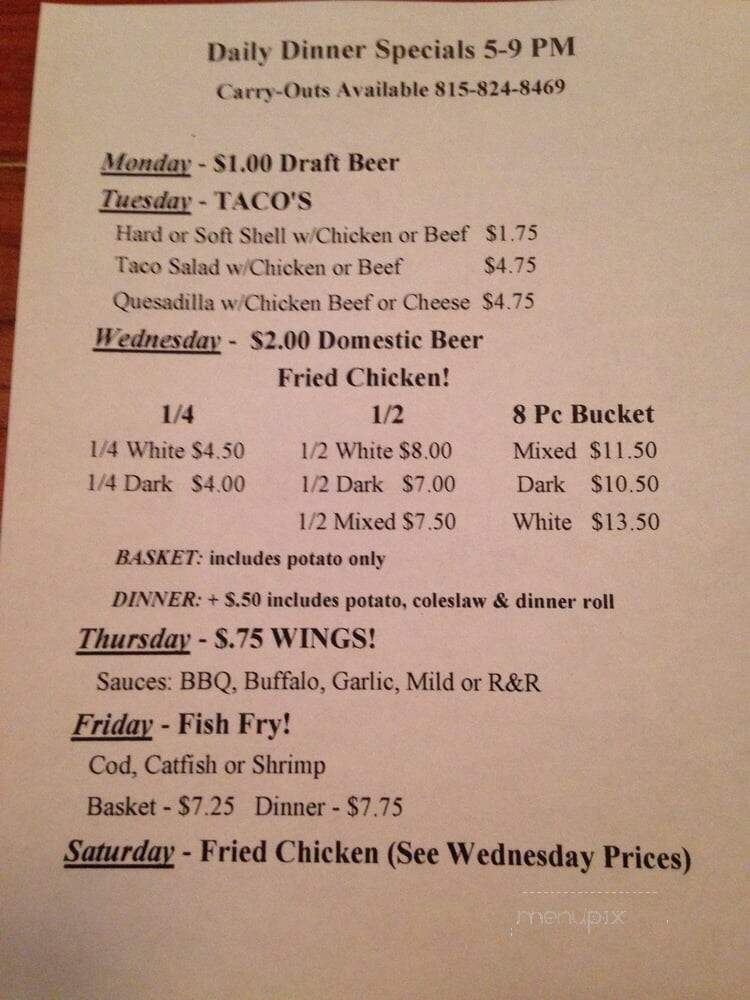 Nite Crawlers - Shabbona, IL menu_pic