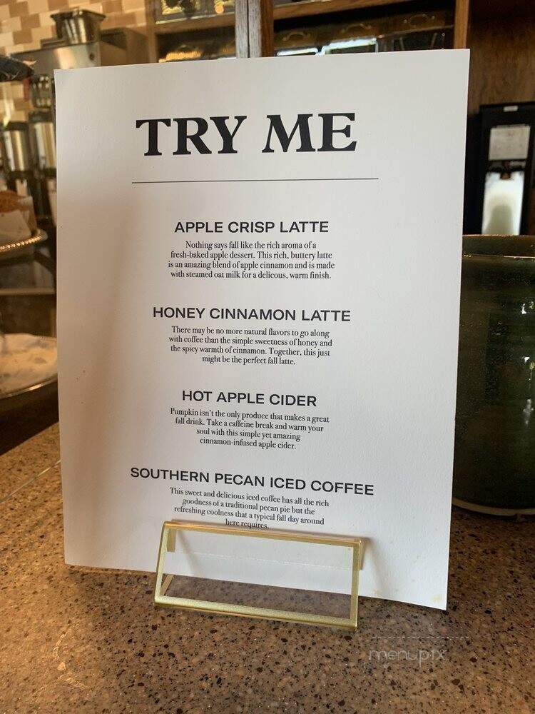 O'Henry's Coffees - Birmingham, AL menu_pic