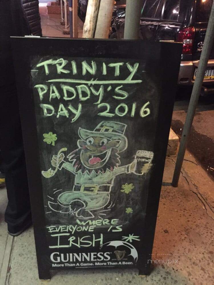 Trinity Pub - New York, NY menu_pic