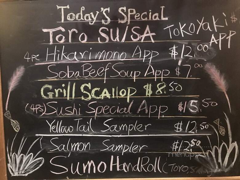 Feng Japanese Fusion Cuisine - Hudson, MA menu_pic