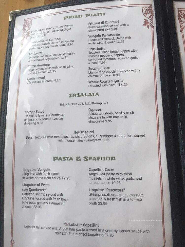 Abodanza - Key West, FL menu_pic
