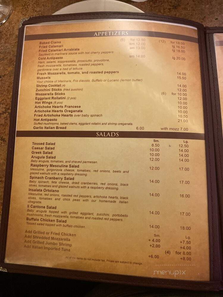 IL Cantone Cafe - Franklin Square, NY menu_pic