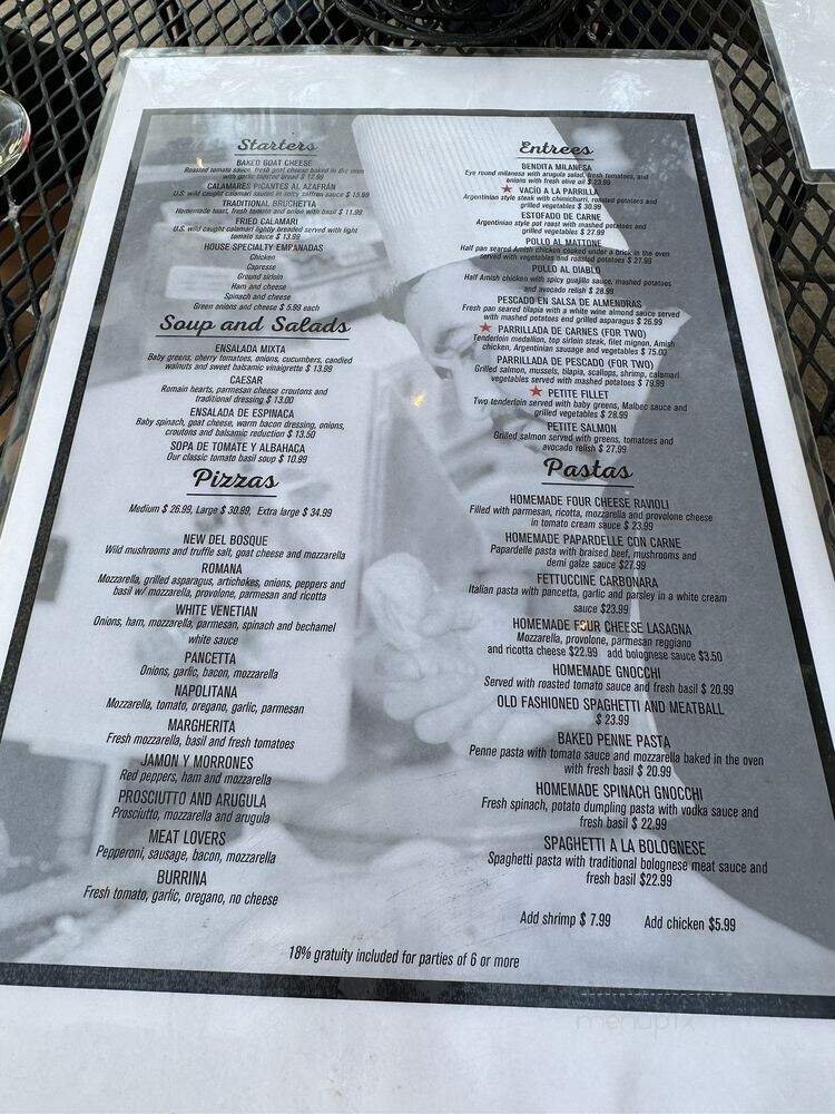 Artistic Cuisine - Palatine, IL menu_pic