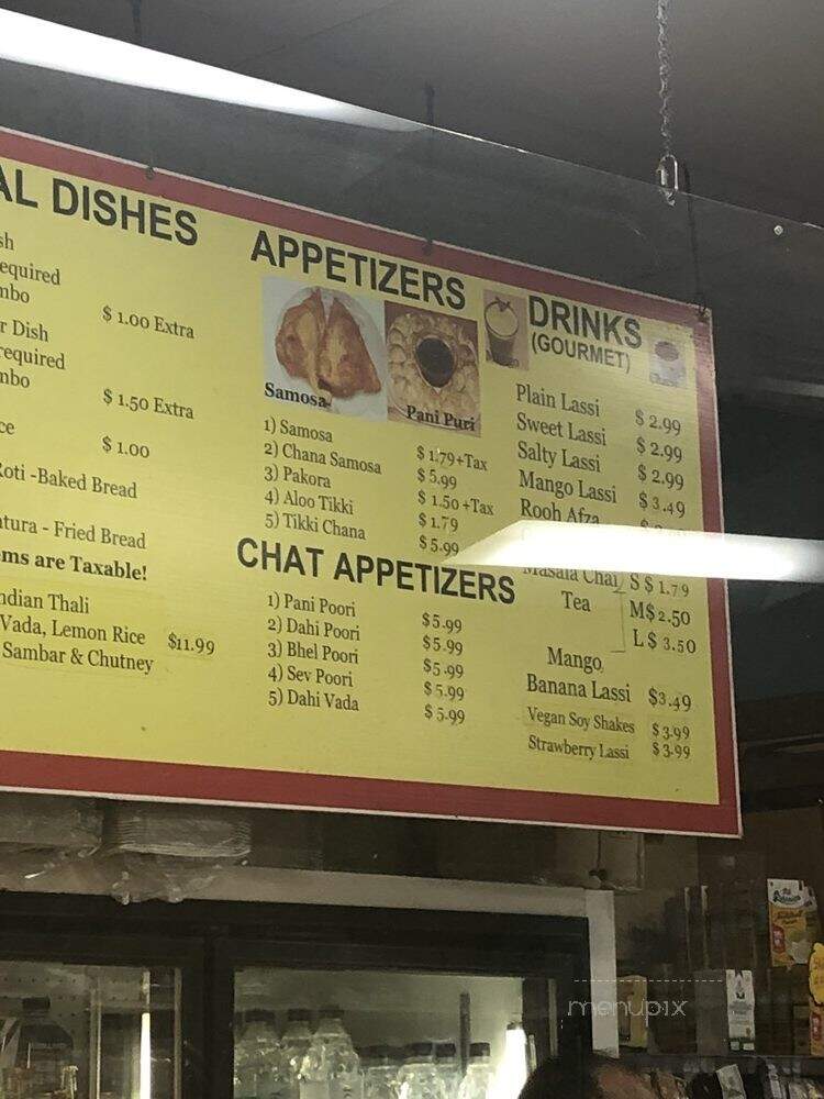 India Sweets & Spices - Culver City, CA menu_pic