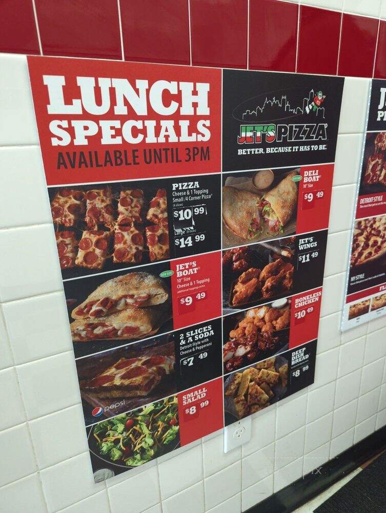 Jet's Pizza - Lakeland, FL menu_pic
