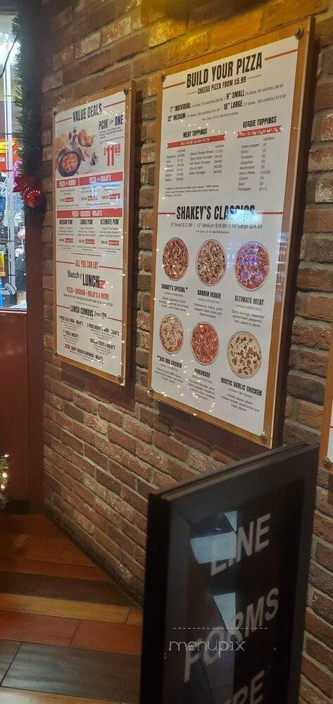Shakeys Pizza - Anaheim, CA menu_pic
