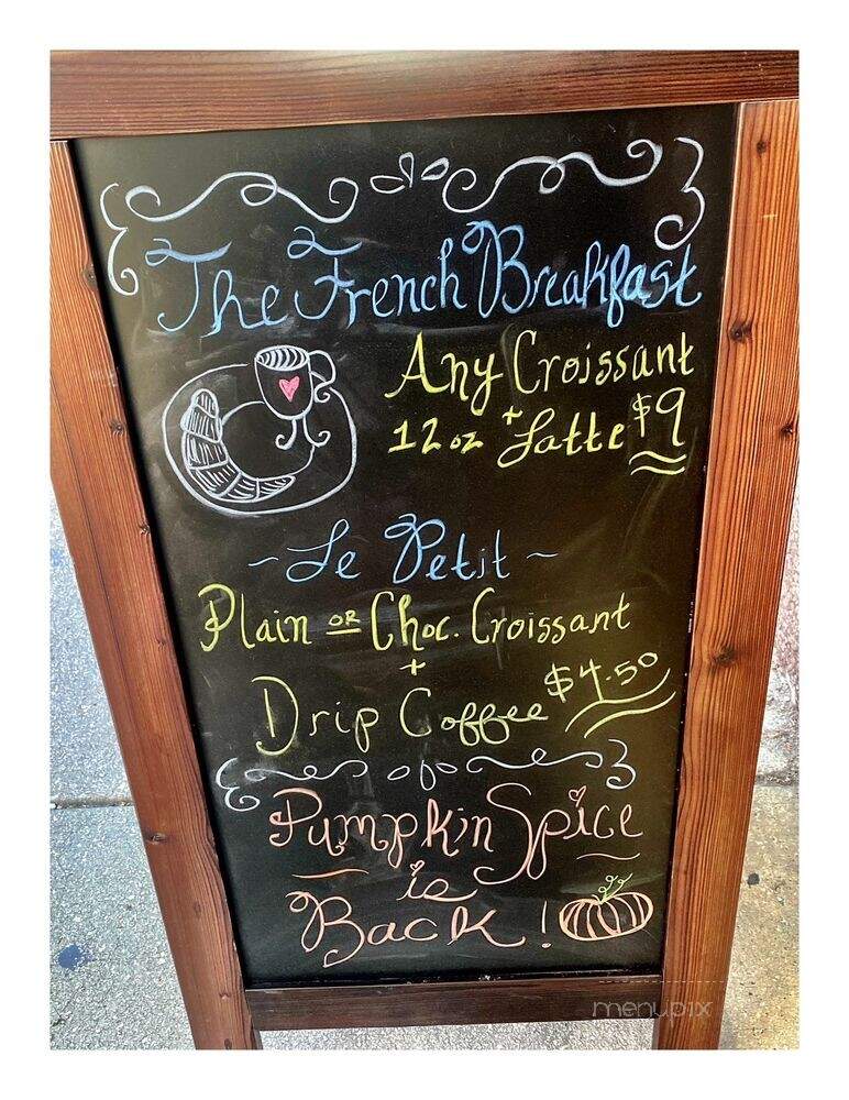 Alliance Bakery & Cafe - Chicago, IL menu_pic
