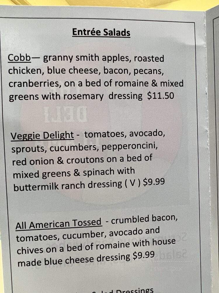 Deli Llama - San Diego, CA menu_pic