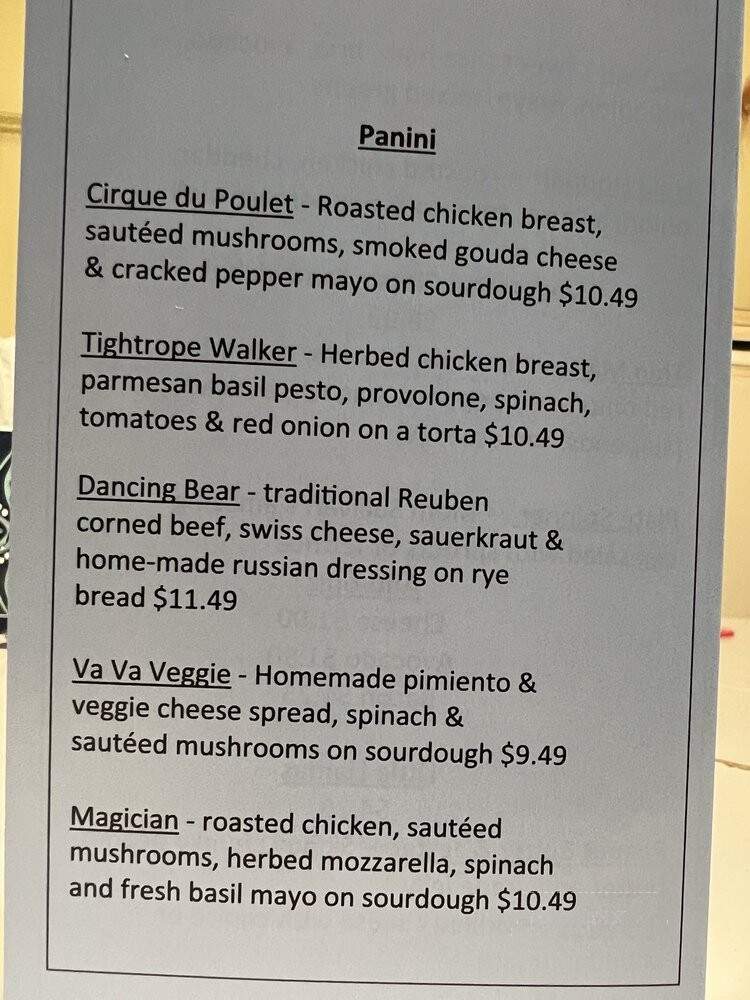 Deli Llama - San Diego, CA menu_pic