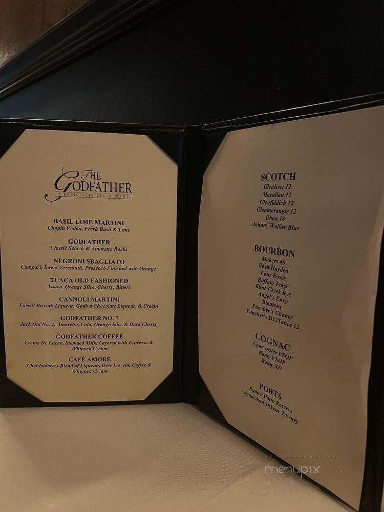 Godfather's - San Diego, CA menu_pic