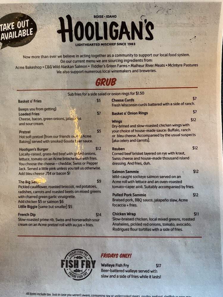Hooligans Pub - Boise, ID