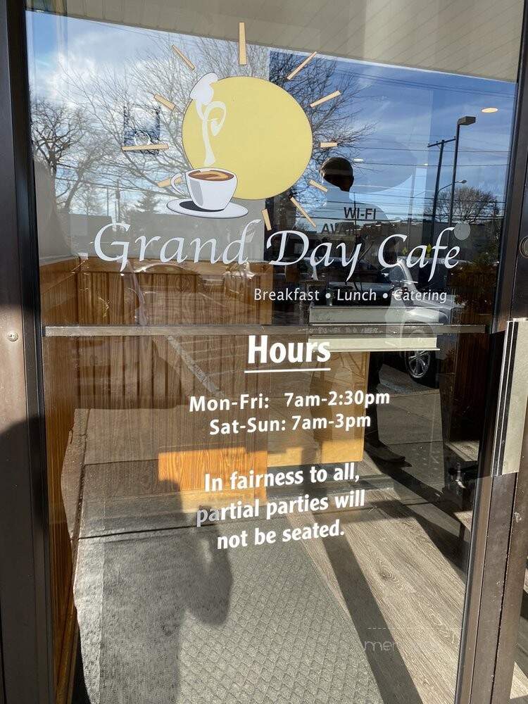 Grand Day Cafe - Columbus, OH menu_pic