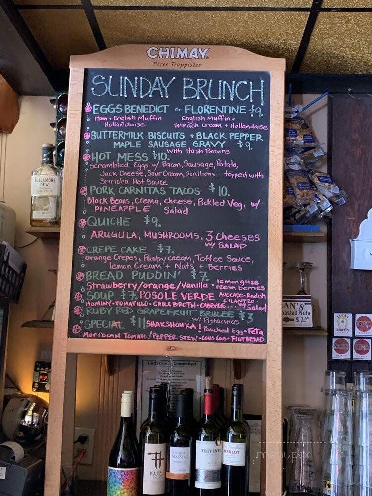 Comet - Cincinnati, OH menu_pic