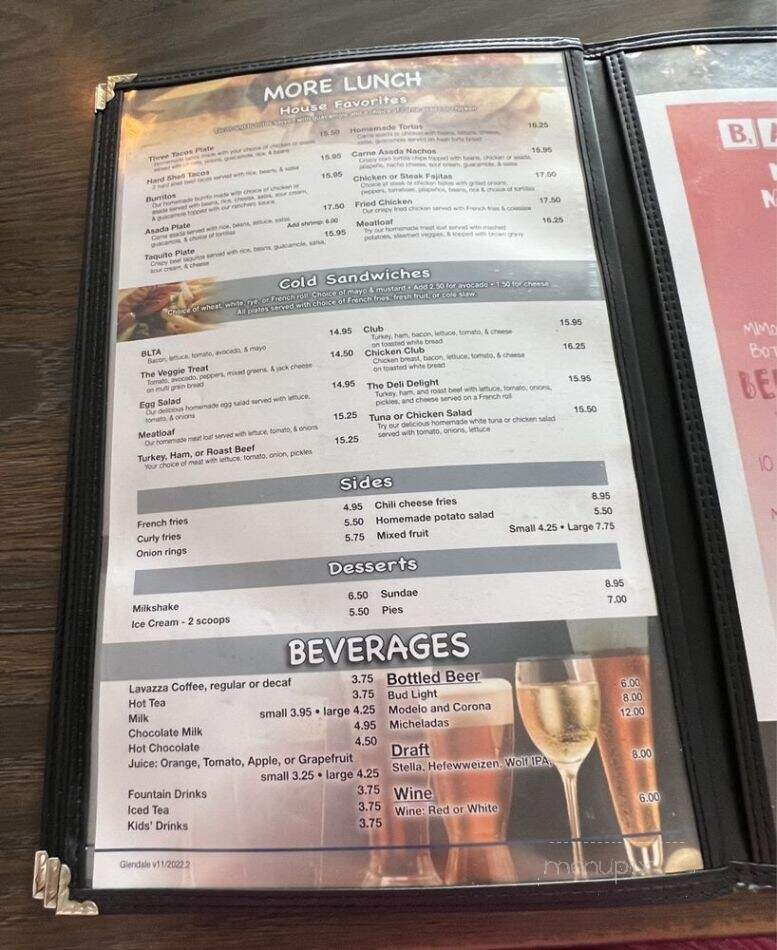 Castle Hall Family - Glendale, CA menu_pic