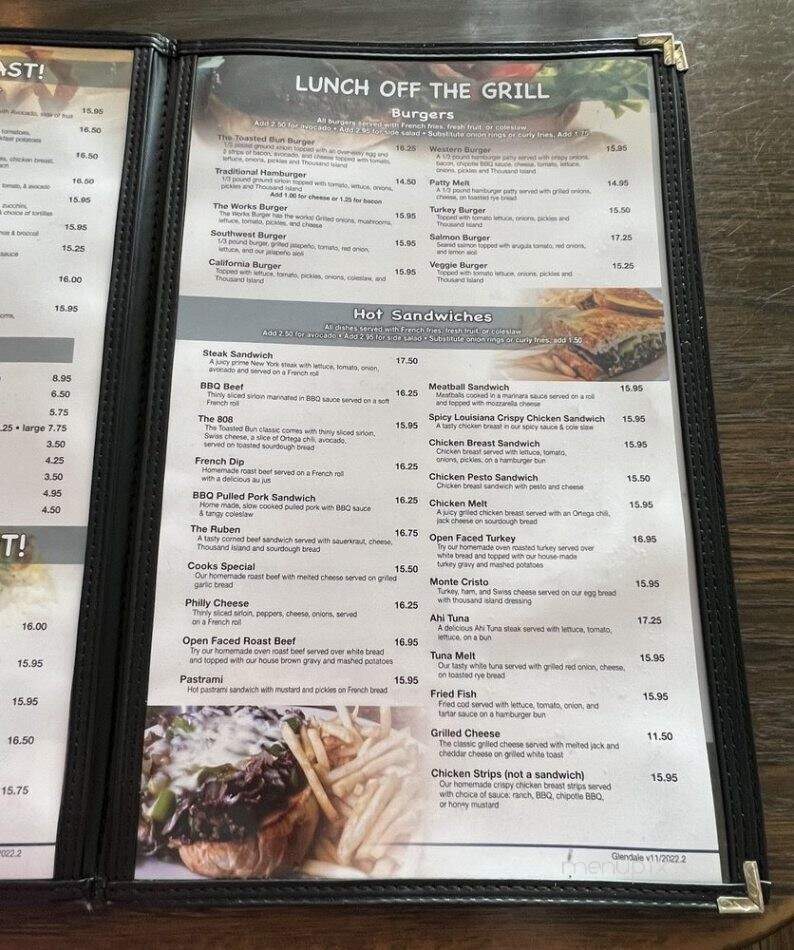 Castle Hall Family - Glendale, CA menu_pic