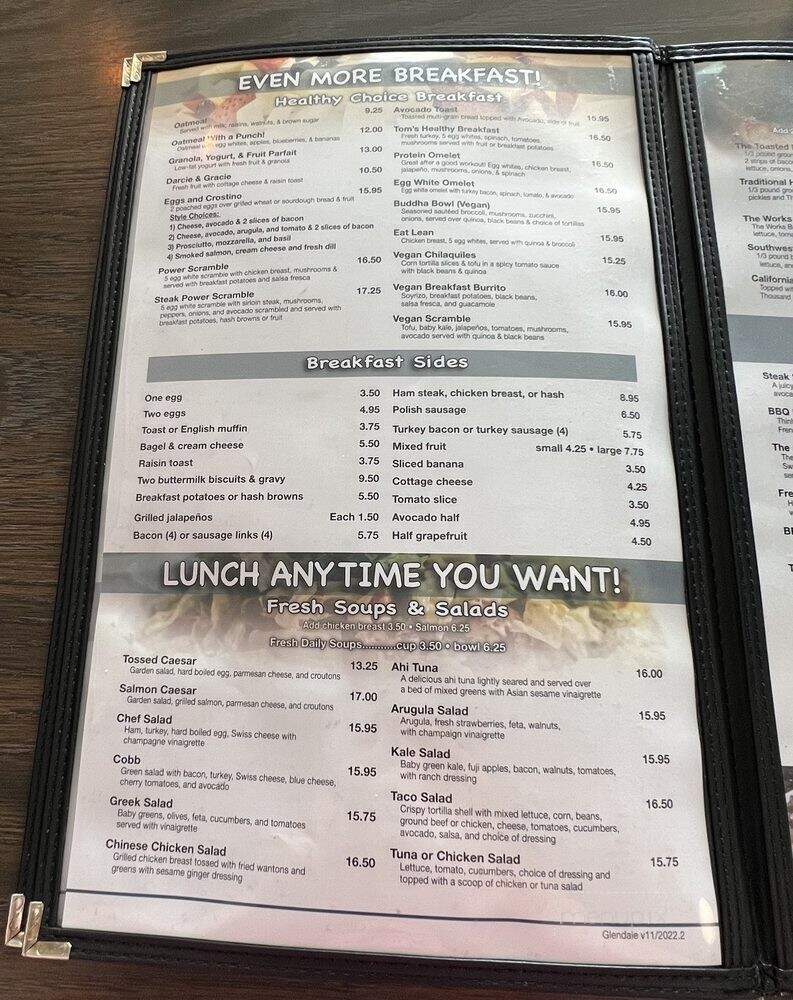 Castle Hall Family - Glendale, CA menu_pic