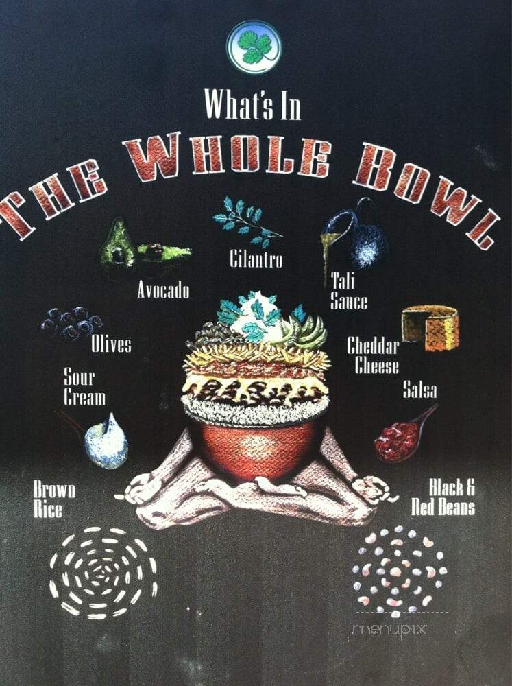 The Whole Bowl - Portland, OR menu_pic