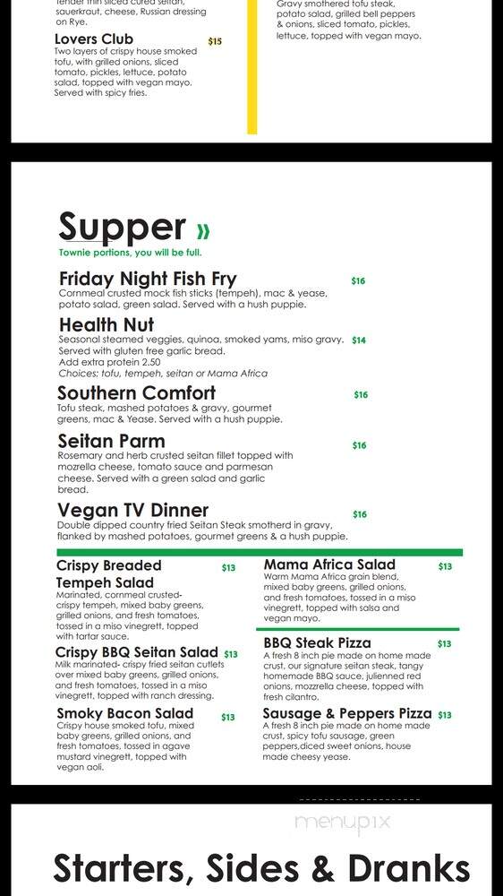 Quickie Too - Tacoma, WA menu_pic