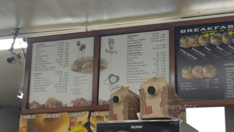 Yum Yum Donuts - Downey, CA menu_pic