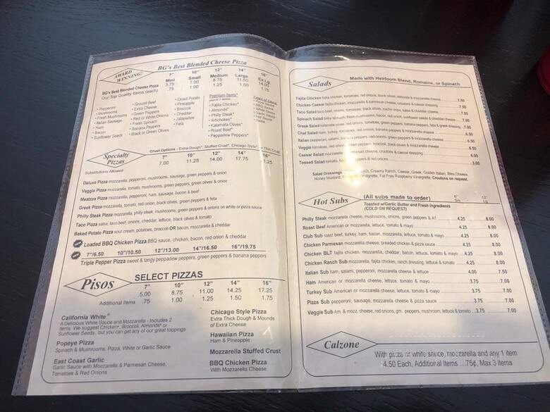 Pisanello's Pizza - Bowling Green, OH menu_pic
