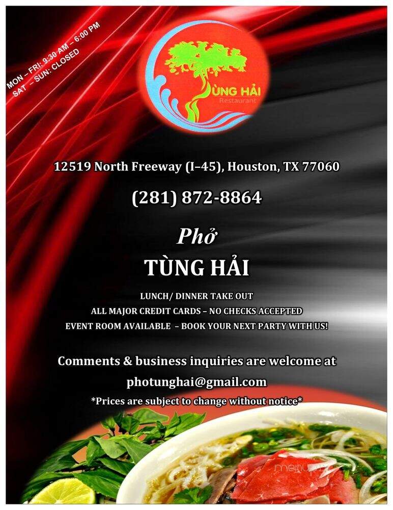 Pho Tung Hai - Houston, TX