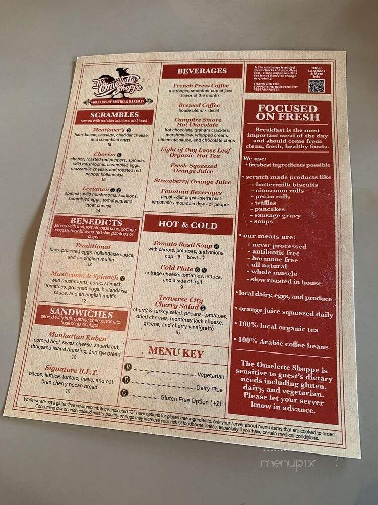 Omlette Shop - Traverse City, MI menu_pic