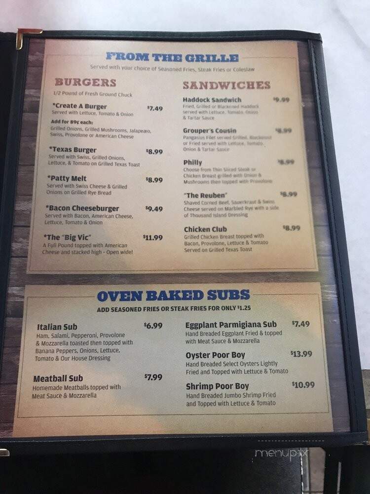 Victorio's Restaurant and Pizzeria - Oviedo, FL menu_pic
