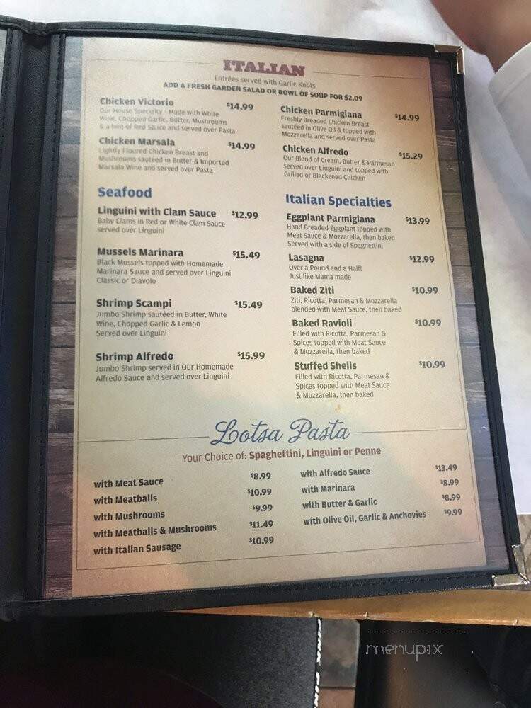 Victorio's Restaurant and Pizzeria - Oviedo, FL menu_pic