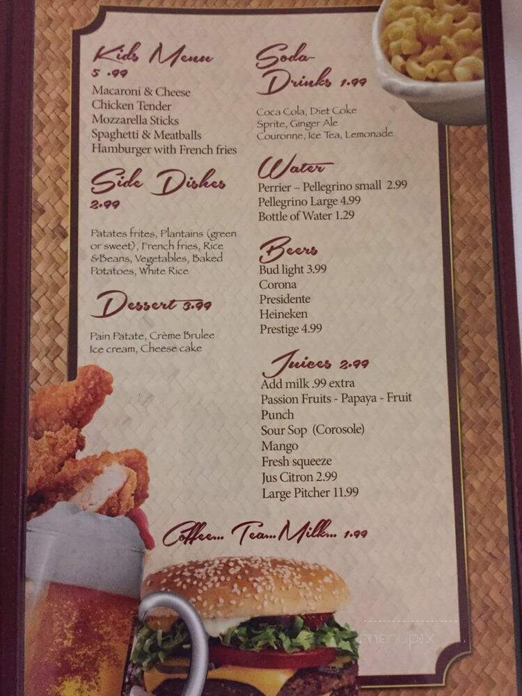 Kasa Champet Restaurant and Lounge - Pembroke Pines, FL menu_pic