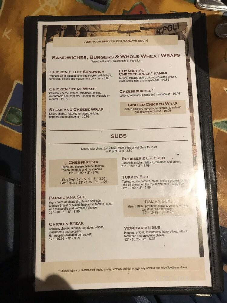 Elizabeth's Pizza - Greensboro, NC