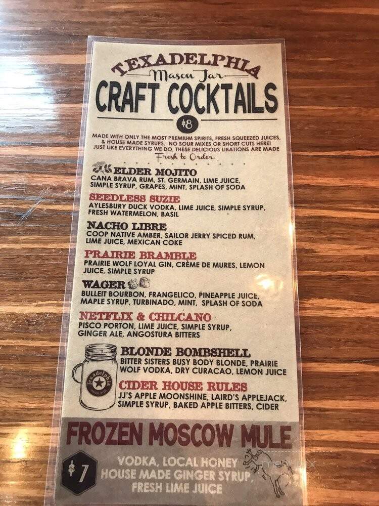 Texadelphia Social Grill - Oklahoma City, OK