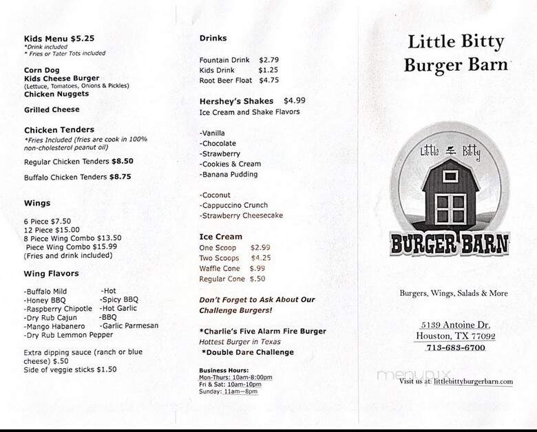 Little Bitty Burger Barn - Houston, TX