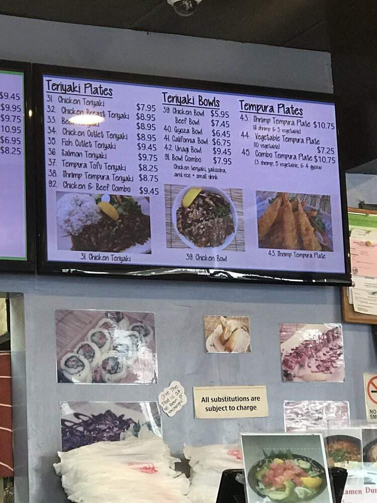 California Sushi & Teriyaki - Long Beach, CA menu_pic