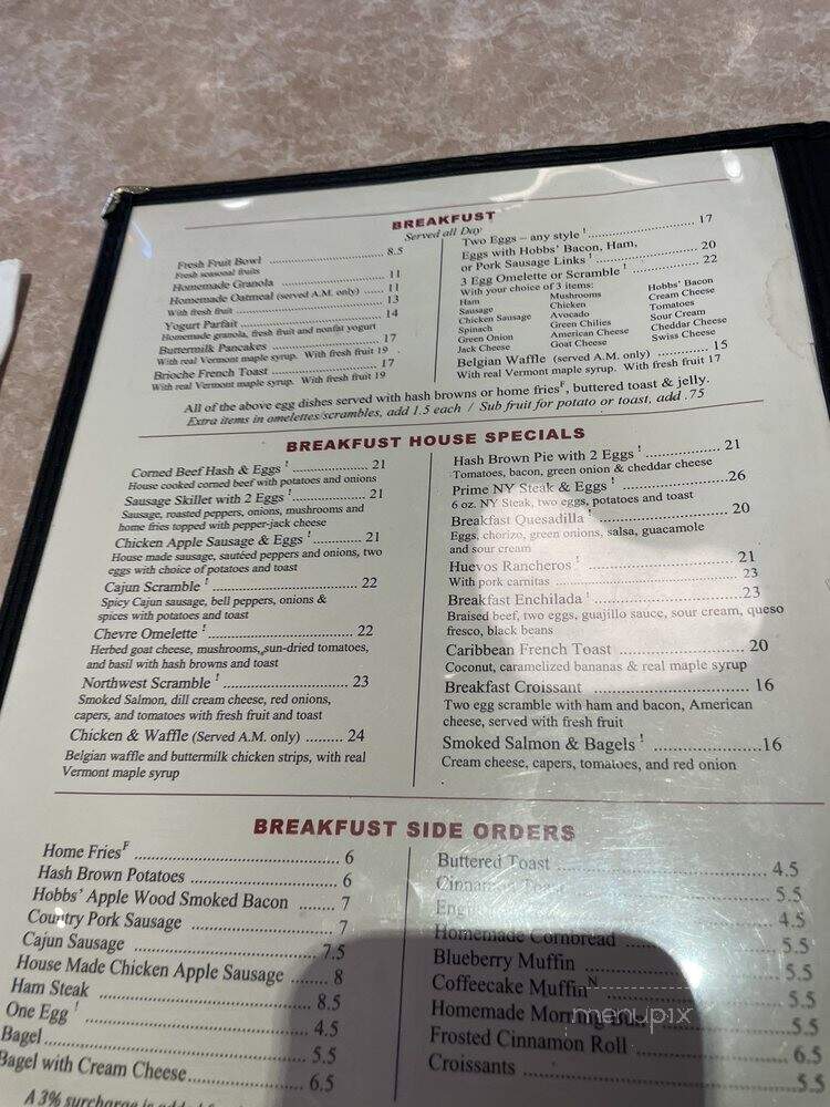Creamery Fountain & Grill - Palo Alto, CA menu_pic