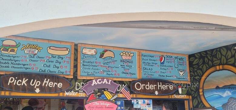 Zack's Too Concession - Huntington Beach, CA menu_pic