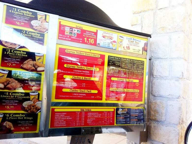 Chicken Express - Coppell, TX menu_pic