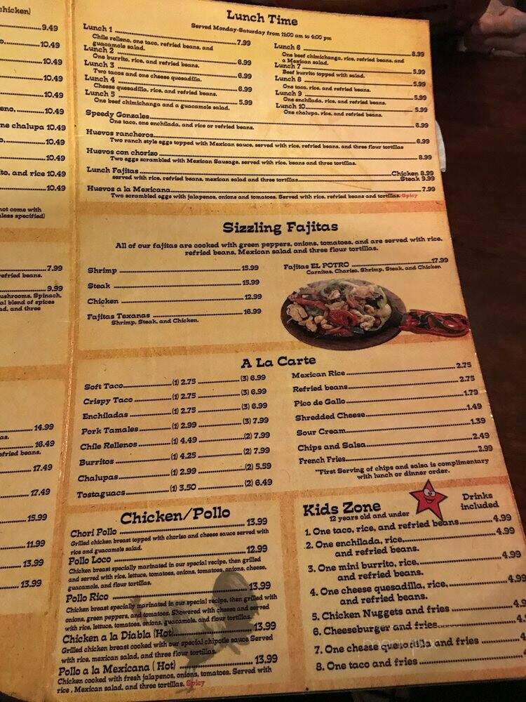 El Potro Mexican Restaurant - Orlando, FL