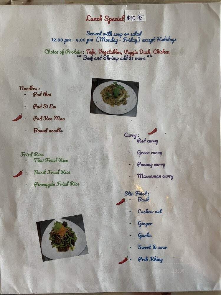 Mee Thai - Brooklyn, NY menu_pic